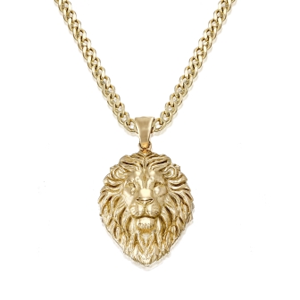 שרשרת אריה לגבר - Lion necklace for men